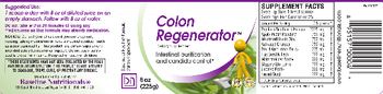 BN Baseline Nutritionals Colon Regenerator - supplement
