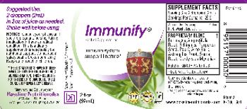 BN Baseline Nutritionals Immunify - herbal supplement
