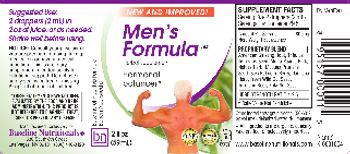 BN Baseline Nutritionals Men's Formula - herbal supplement