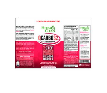BNG Enterprises Herbal Clean QCarbo32 With Eliminex Plus Tropical Flavor - herbal supplement