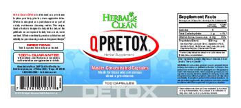 BNG Enterprises Herbal Clean QPretox - herbal supplement