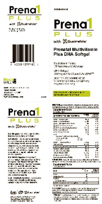 BocaGreenMD Prena1 Plus With Quatrefolic DHA - supplement