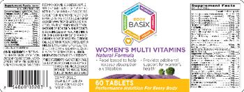 Body Basix Women's Multi Vitamins Natural Formula - 