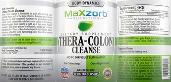 Body Dynamics MaxZorb Nutrition Thera-Colon Cleanse - supplement