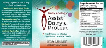 Body Ecology Assist Dairy & Protein - supplement
