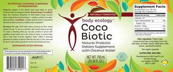 Body Ecology CocoBiotic - supplement