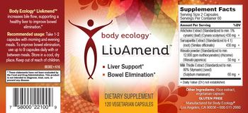 Body Ecology LivAmend - supplement