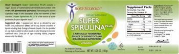 Body Ecology Super Spirulina Plus - supplement