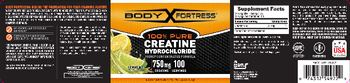 Body Fortress 100% Pure Creatine Hydrochloride 750 mg Lemon Lime - supplement