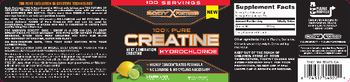 Body Fortress 100% Pure Creatine Hydrochloride Lemon Lime - supplement