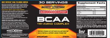 Body Fortress BCAA Tri-Amino Complex - supplement