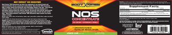 Body Fortress NOS Concentrate Lemon-Lime - supplement
