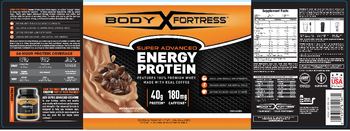 Body Fortress Super Advanced Energy Protein Mocha Cappuccino - protein supplement