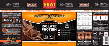 Body Fortress Super Advanced Isolate Protein Chocolate - protein supplement