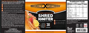 Body Fortress Super Advanced Shred Igniter Citrus Punch - supplement
