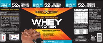 Body Fortress Super Advanced Whey Protein Cookies N' Creme - protein supplement