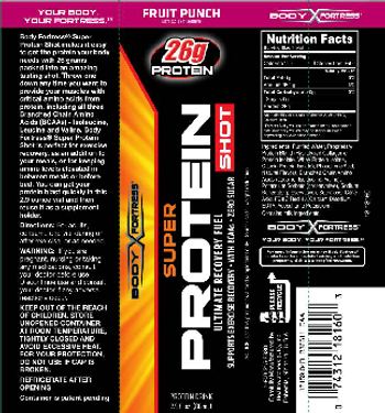 Body Fortress Super Protein Shot Fruit Punch - protein drink