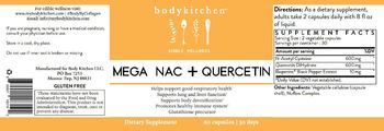 Body Kitchen Mega NAC + Quercetin - supplement