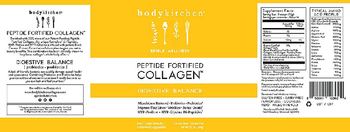 Body Kitchen Peptide Fortified Collagen Digestive Balance Unflavored - unflavored supplement