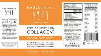 Body Kitchen Peptide Fortified Collagen Original Body Boost - supplement