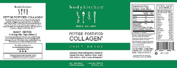 Body Kitchen Peptide Fortified Collagen Unflavored - unflavored supplement