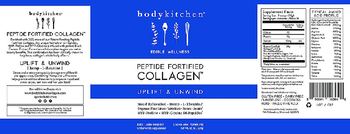 Body Kitchen Peptide Fortified Collagen Uplift & Unwind Unflavored - unflavored supplement