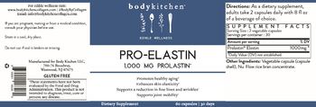 Body Kitchen Pro-Elastin - supplement