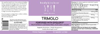 Body Kitchen TrimGlo - supplement