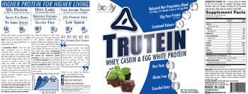 Body Nutrition Trutein Chocolate Mint - protein supplement