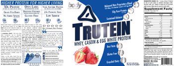 Body Nutrition Trutein Strawberries & Cream - protein supplement