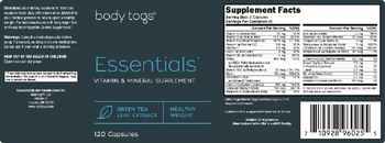 Body Togs Essentials - vitamin mineral supplement