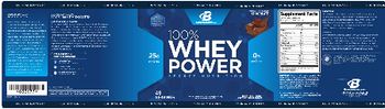 Bodybuilding.com Foundation Series 100% Whey Power Chocolate - supplement