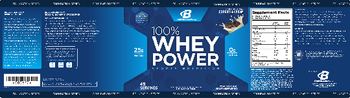 Bodybuilding.com Foundation Series 100% Whey Power Cookies & Cream - supplement