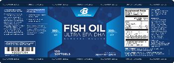 Bodybuilding.com Foundation Series Fish Oil Ultra EPA-DHA Lemon Flavor - supplement