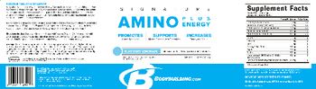 Bodybuilding.com Signature Amino Plus Energy Blueberry Lemonade - supplement