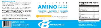 Bodybuilding.com Signature Amino Plus Energy Tropical Pineapple - supplement