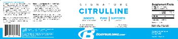 Bodybuilding.com Signature Citrulline - supplement