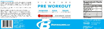 Bodybuilding.com Signature Pre Workout Cherry Limeade - supplement