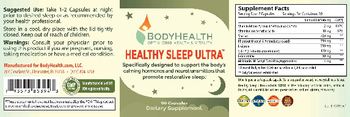 BodyHealth Healthy Sleep Ultra - supplement