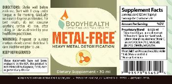 BodyHealth Metal-Free - supplement