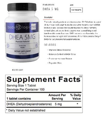 BodyLogicMD Elite DHEA 5 mg - supplement