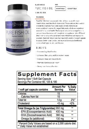BodyLogicMD Elite Pure Fish Oil - supplement
