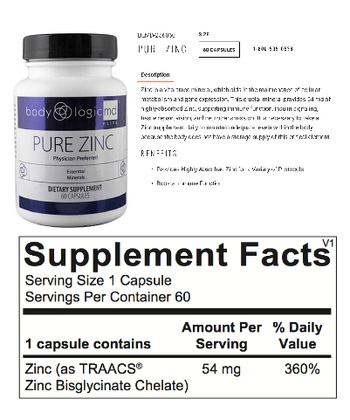 BodyLogicMD Elite Pure Zinc - supplement