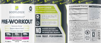BodyLogix Energizing Pre-Workout Pink Lemonade - supplement
