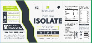 BodyLogix Natural Isolate Vanilla Bean - supplement
