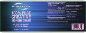 BodyTech 100% Pure Creatine Monohydrate - supplement