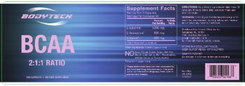 BodyTech BCAA - supplement