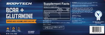 BodyTech BCAA + Glutamine Unflavored - supplement