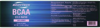 BodyTech BCAA Unflavored - supplement