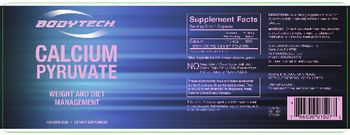 BodyTech Calcium Pyruvate - supplement